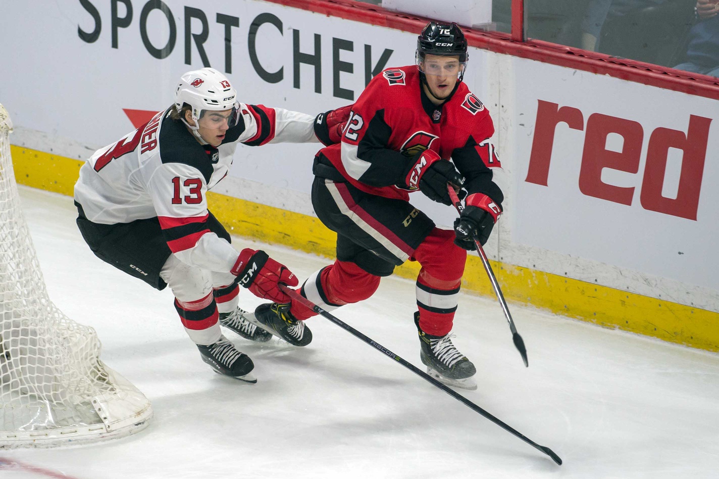 Ottawa Senators and New Jersey Devils 