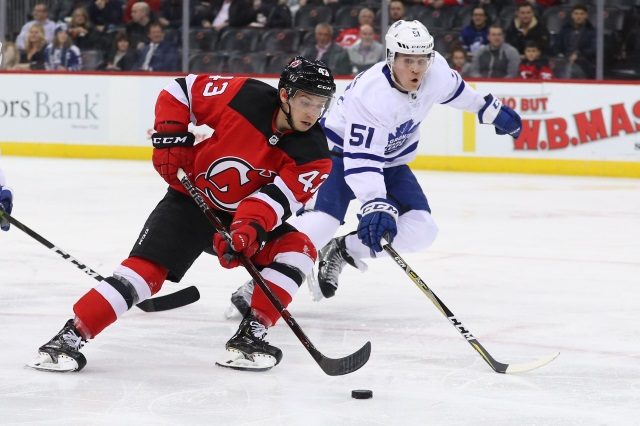 Jake Gardiner could be one player the New Jersey Devils look at adding.