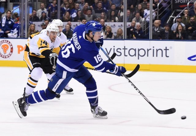 Mitch Marner could be missing the start of the Toronto Maple Leafs training camp