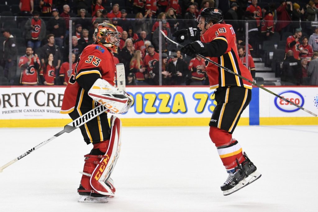 The Calgary Flames now turning focus internally to their RFAs like Matthew Tkachuk and David Rittich