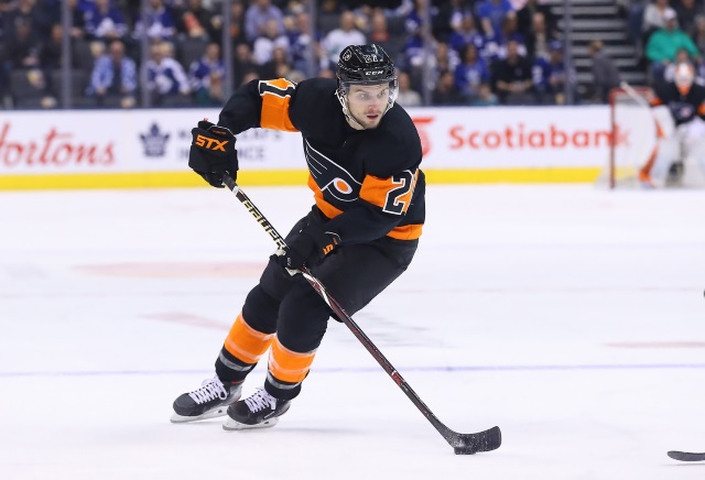The Philadelphia Flyers avoid salary arbitration with Scott Laughton