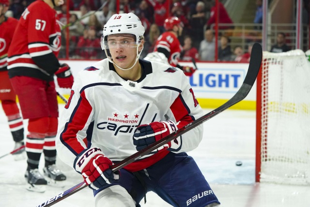 The Washington Capitals have signed Jakub Vrana to a two-year deal.