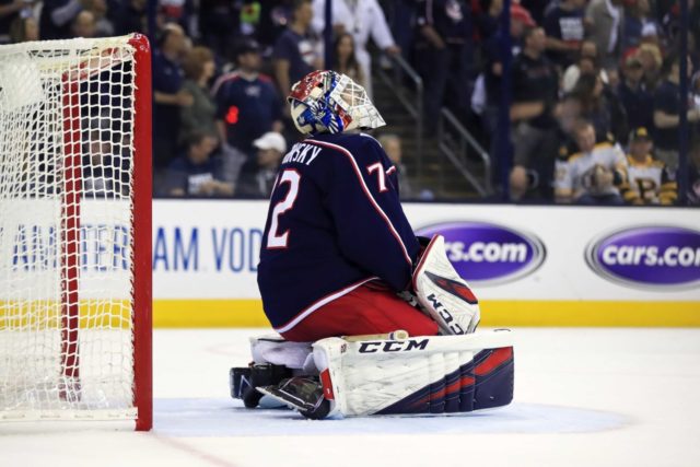 Sergei Bobrovsky has comments about the Columbus Blue Jackets