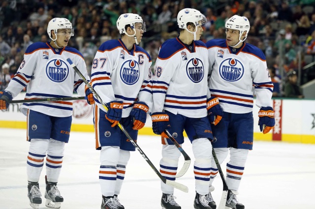 The Oilers would like add some scoring but they don't have a lot of salary cap room.