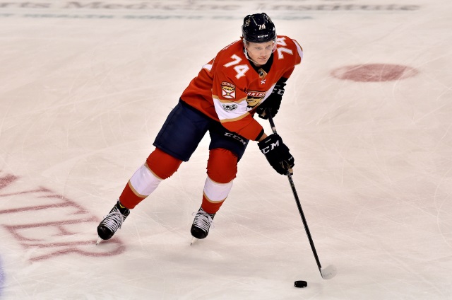 Looking at four Florida Panthers prospects that might be able to crack the Panthers roster at some point this season.