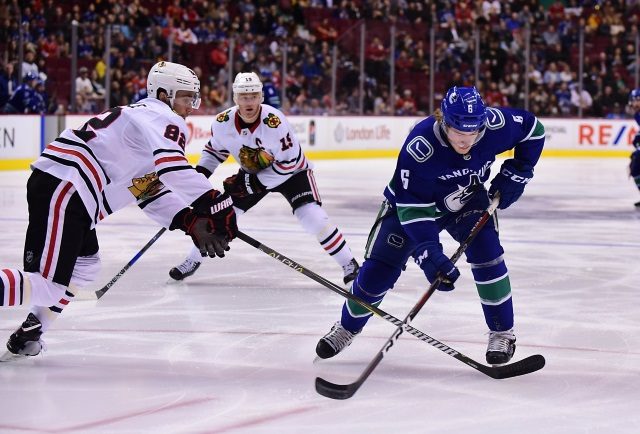 Report that Brock Boeser is looking for $7 million a season from the Vancouver Canucks.