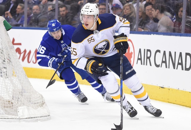 NHL Rumors: Will the Sabres move Ristolainen before the start of the season?  The Maple Leafs and Marner may not be far apart on a short-term deal but...