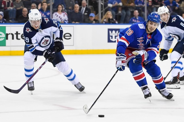 Don't expect top RFAs like Patrik Laine to sign soon. Chris Kreider expected to be at the New York Rangers training camp.