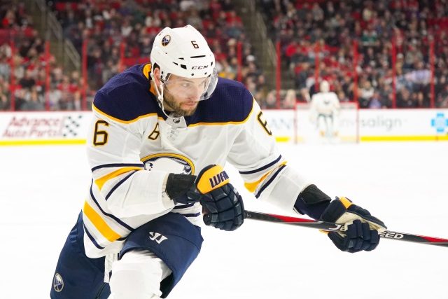 The Buffalo Sabres need to move out some salary. Marco Scandella is a buyout option, but a Sabres trade is more likely.