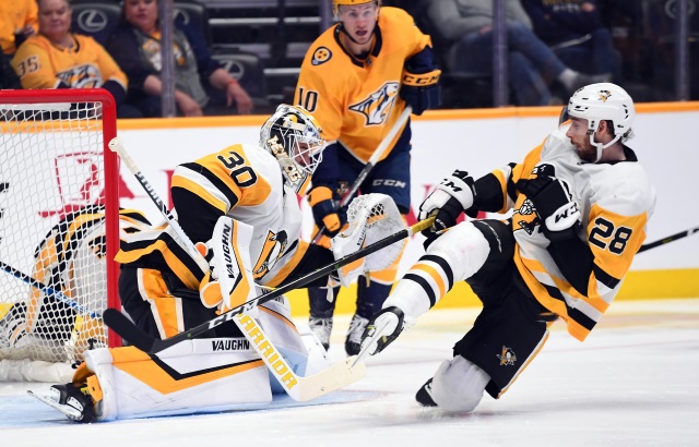 The Pittsburgh Penguins are in no rush to give Matt Murray an extension. Someone may need to go to re-sign Marcus Pettersson