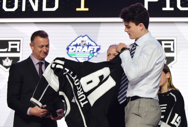 Alex Turcotte, the Los Angeles Kings 2019 first-round pick will be playing for Wisconsin (NCAA) this season, but he's a big part of their future plans.