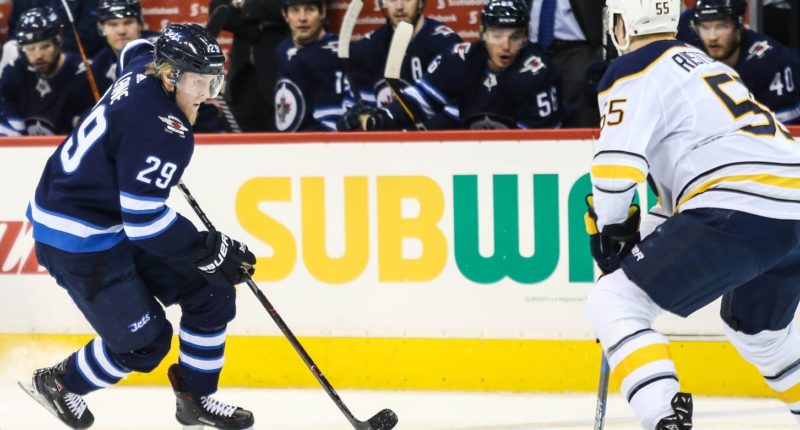 What the numbers on a Patrik Laine deal could look like. Rasmus Ristolainen won't say if he asked for a trade or not.