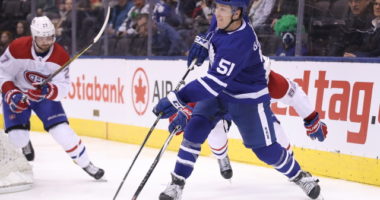 Jake Gardiner turned down a three-year offer from the Montreal Canadiens back in July.