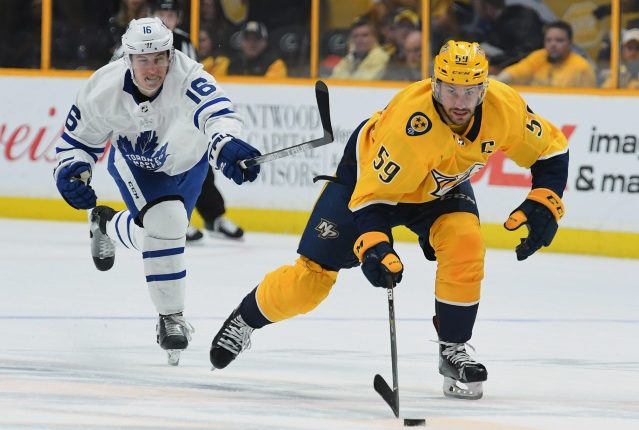 The Nashville Predators and Roman have talked but no contract extension yet.