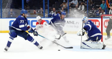 Contract talks between the Tampa Bay Lightning and Brayden Point moving very slowly.