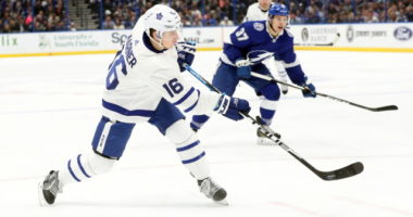 Sounding like the Toronto Maple Leafs and Mitch Marner might be making some progress, unlike the Tampa Bay Lightning and Brayden Point.