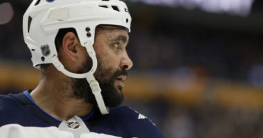 Winnipeg Jets defenseman Dustin Byfuglien is away from the team and is contemplating his playing future