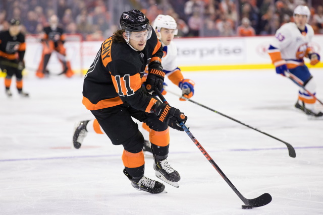 The Philadelphia Flyers and Travis Konecny agree on a six-year contract.