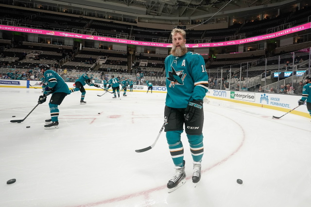 NHL Last Lap: Jumbo Joe Thornton Searches For Elusive Stanley Cup