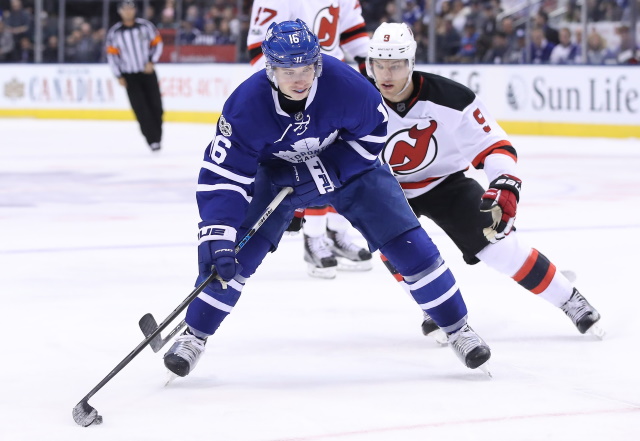 The Minnesota Wild were interested in trading for Mitch Marner. The New Jersey Devils and Taylor Hall will talk contract extension soon.