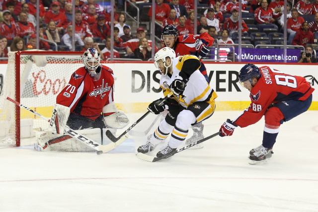 Pittsburgh Penguins could revisit some old trade talks. Braden Holtby and Nicklas Backstrom talk may wait.