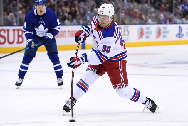 The New York Rangers have traded forward Vladislav Namestnikov to the Ottawa Senators for defenseman Nick Ebert and a 2021 4th round pick.