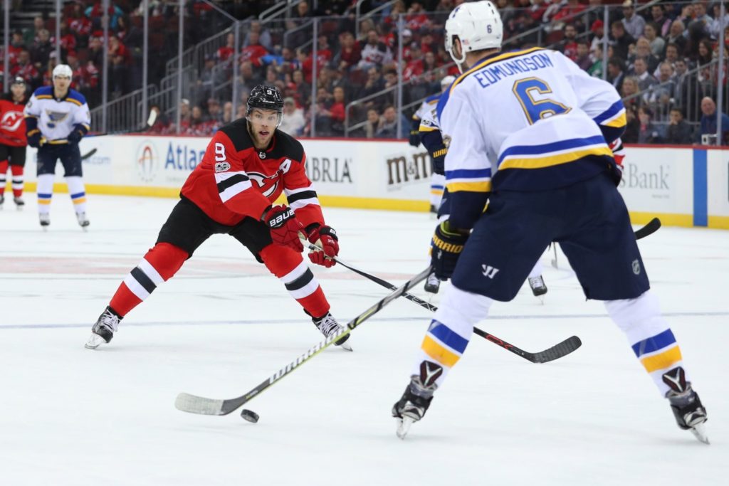 Could the St. Louis Blues be interested in Taylor Hall if the New Jersey Devils put him on the market?