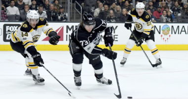 Los Angeles Kings Tyler Toffoli knows his name is in the rumor mill. Could the Kings and Boston Bruins re-visit trade talks at some point?