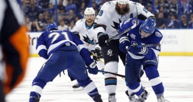 Could this be Joe Thornton's last season? The Tampa Bay Lightning don't have a lot of wiggle room with the cap this year and next.