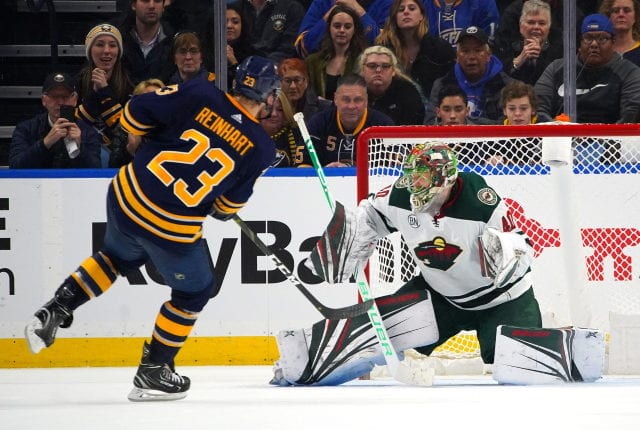 The Minnesota Wild aren't ready to give up on their season just yet. The Buffalo Sabres have work to do on and off the ice.