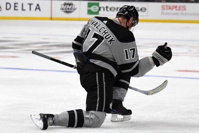 The Los Angeles Kings are scratching Ilya Kovalchuk. The sides could be looking for a trade.