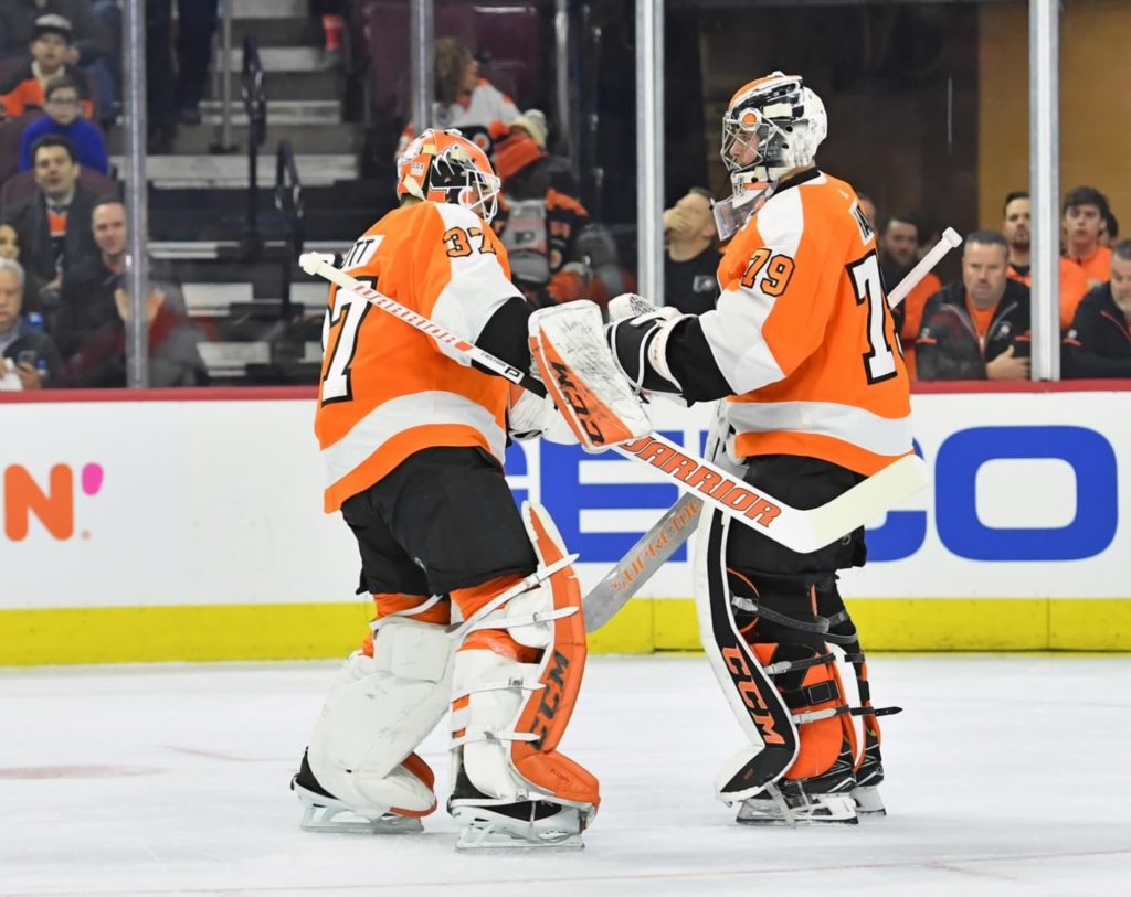 The Philadelphia Flyers have had a goaltending for a while now. Carter Hart was supposed to break the curse this year, it's been a struggle for Hart and Brian Elliott so far.