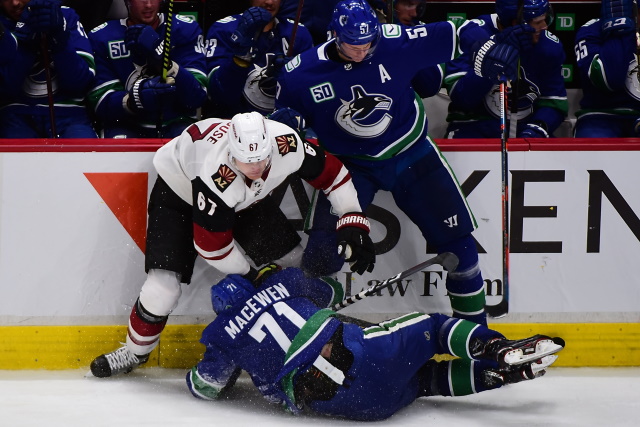 Every season you get a couple of teams that surprise us. This year there is no shortage of teams through the first month, including the Vancouver Canucks and the Arizona Coyotes.