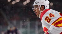 Calgary Flames defenseman Travis Hamonic is one of 15 players on TSN's first NHL trade bait board of the season.