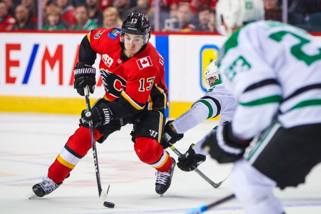 The Calgary Flames looking to shake things up. Could the consider trading Johnny Gaudreau?