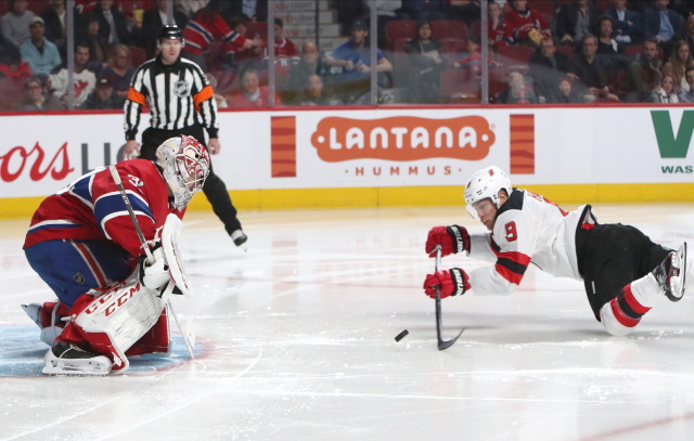 The Montreal Canadiens are slumping and could look to shake things up. Do they look big and take a run at New Jersey Devils pending UFA Taylor Hall?