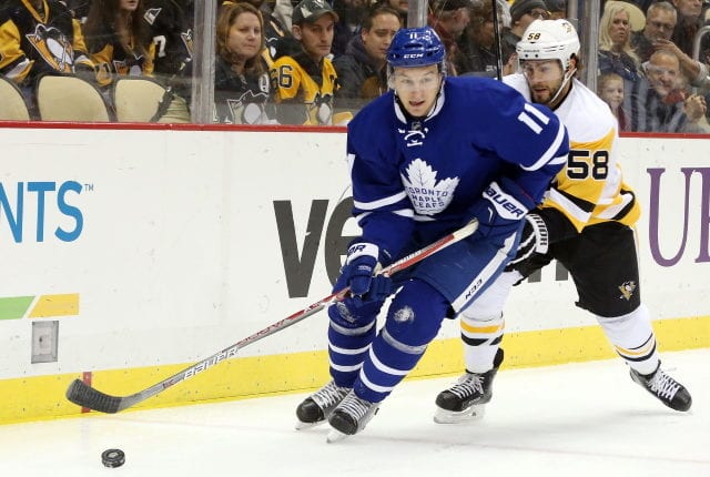 Zach Hyman cleared to return. Kris Letang not traveling with the Penguins.