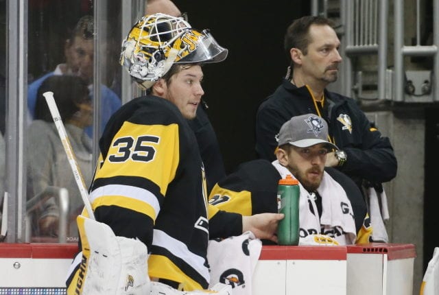 Is there a goaltending controversy brewing with the Pittsburgh Penguins?