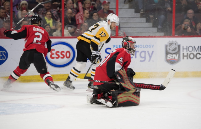 The Penguins lose another in Bryan Rust. Craig Anderson on the IR.