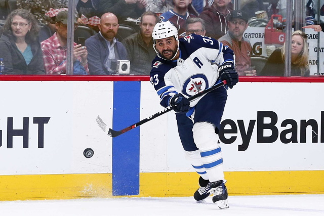 Dustin Byfuglien ankle rehab continues.