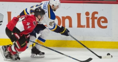 Jean-Gabriel Pageau could be a rental option for the St. Louis Blues. The Blues may not want to go higher than $9.25 million for Alex Pietrangelo