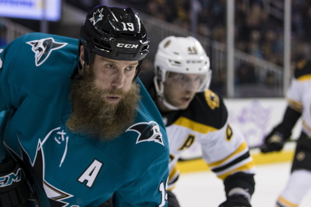 Joe Thornton and Patrick Marleau aren't thinking about the trade deadline.
