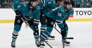 The San Jose Sharks could make Brenden Dillon and Melker Karlsson available.