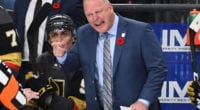 The Vegas Golden Knights have fired head coach Gerard Gallant and assistant coach Mike Kelly, and named Peter DeBoer as their new head coach.