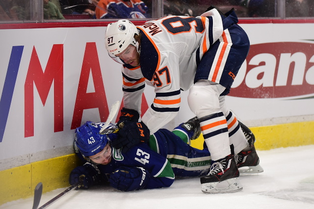 The Edmonton Oilers will need to spend to find a winger for Connor McDavid. Quinn Hughes agent on an extension.