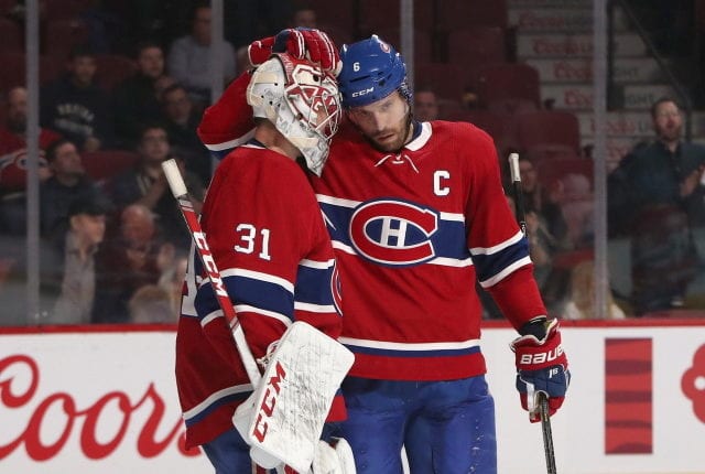 Could the Montreal Canadiens consider trading Carey Price and/or Shea Weber?