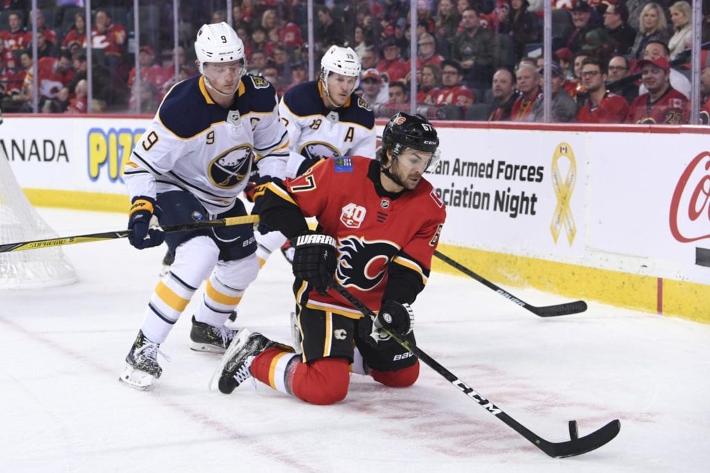 Trading Michael Frolik to the Buffalo Sabres clears cap space for the Calgary Flames. Sabres may not be done making moves.