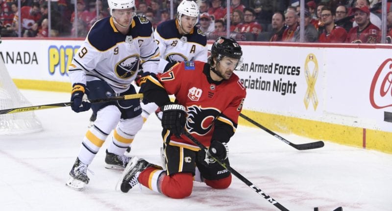 Trading Michael Frolik to the Buffalo Sabres clears cap space for the Calgary Flames. Sabres may not be done making moves.