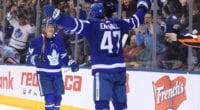 Do the Toronto Maple Leafs look to move a forward for blue line help?