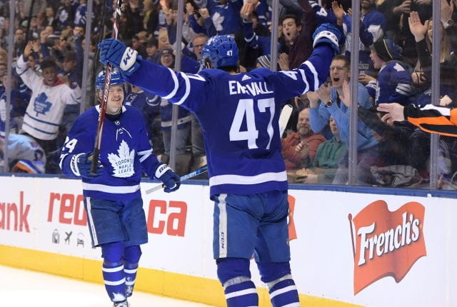 Do the Toronto Maple Leafs look to move a forward for blue line help?
